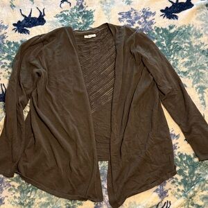 Maurices Women's Open Front Cardigan - Dark Green